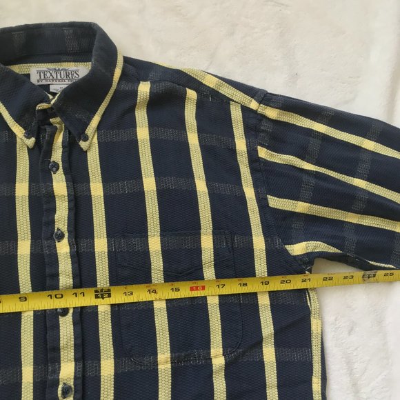 Textures by Natural Issue Mens Botton Down Shirt M - Picture 5 of 5